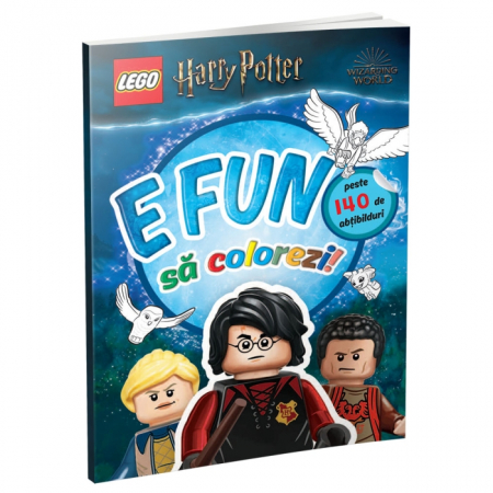Cărți pentru copii - E fun sa colorezi! Lego. Harry Potter. Carte de colorat cu abtibilduri