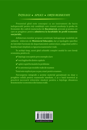 Economie pentru bacalaureat şi admitere la facultate. Ghid complet, ed a II-a [1]