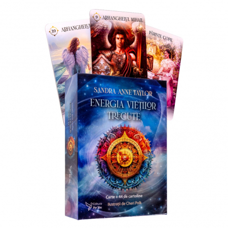 Spiritualitate - Energia vietilor trecute. Set carte + cartoline - Sandra Anne Taylor