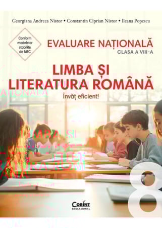 Preuniversitaria - National Assessment 2026. Romanian Language and Literature. Learn Efficiently! - 8th Grade + Models and Solution Suggestions (set) - Georgiana Andreea Nistor, Ileana Popescu Constantin, Ciprian Nistor