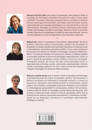 Psychosocial factors of mental health in the occupational environment. Applied studies on professional-personal balance and the dynamics of relationships at work [1]
