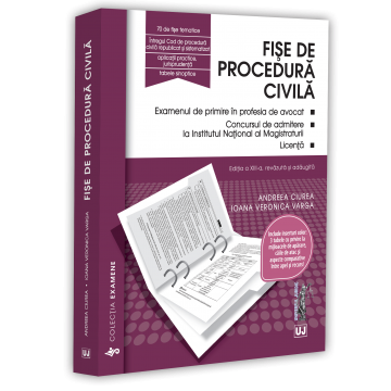 Law - Civil Procedure Sheets 2026. 13th Edition, revised and added - Andreea Ciurea, Ioana Veronica Varga