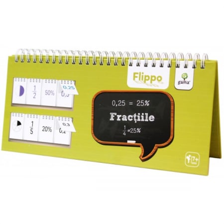 Auxiliare didactice - Fractiile - Flippo