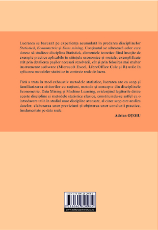 Fundamentals of statistical learning and principles for data mining. From descriptive analysis to econometric inference [1]