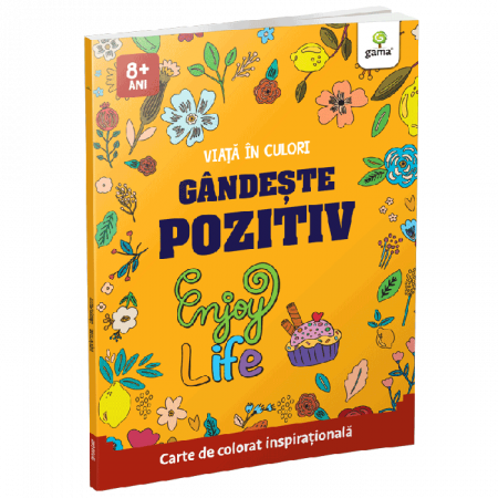 Leisure - Think positive. Inspirational coloring book