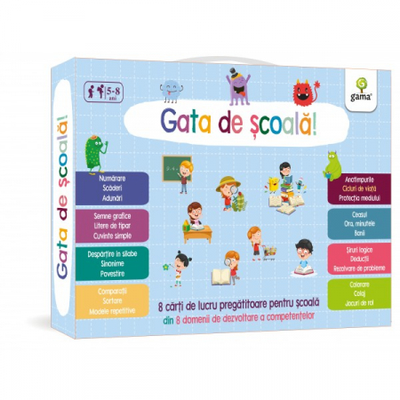 School book - Bag Ready for school 5-8 years