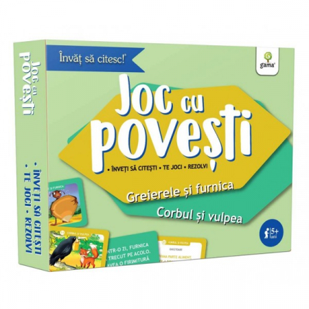 Books for children - Grasshopper and the ant. The raven and the fox. Play with stories. Learn to read. You play. Solve 5+ years