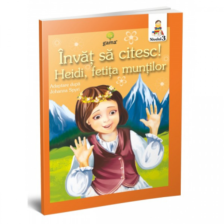 Literatură pentru copii - Heidi, fetita muntilor. Invat sa citesc! Nivelul 3 - Johannei Spyri