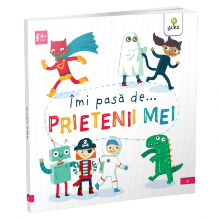 Cărți pentru copii - Imi pasa de... prietenii mei - Liz Lennon