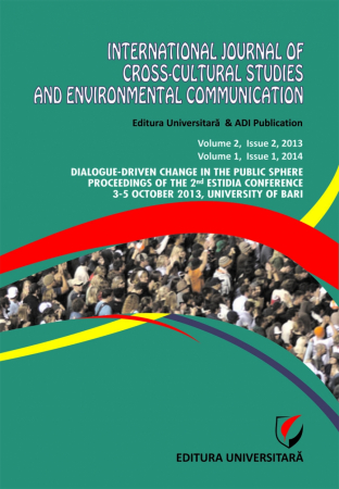 Publicații științifice - International Journal of Cross-Cultural Studies and Environmental Communication (JCCSEC), Volume 2, Issue 2, 2013, Volume 1, Issue 1, 2014