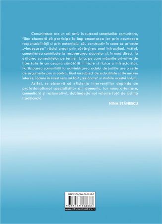 The intervention of the probation system in contemporary society [1]