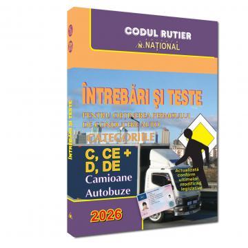 Leisure - Questions and tests for obtaining a driving license. Categories C, CE + D, DE - 2026