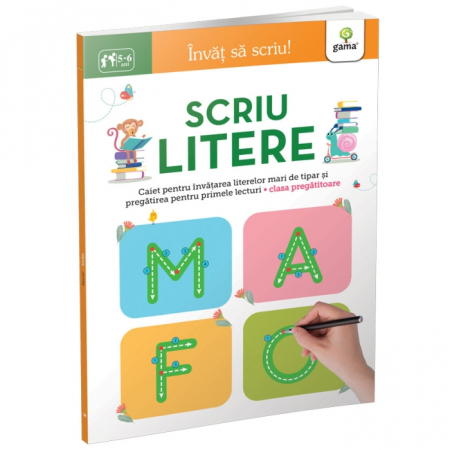 Timp liber - Invat sa scriu! Scriu litere 5-6 ani