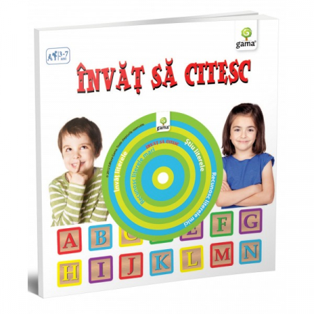 Auxiliare didactice - Invat sa citesc. Carte educativa cu CD