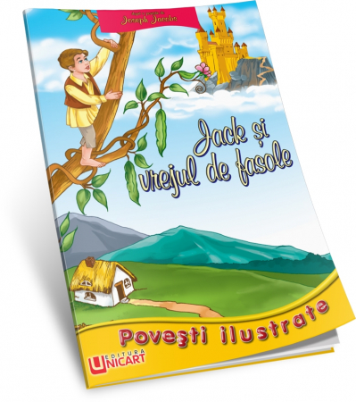 Children's literature - Illustrated stories - Jack and the Beanstalk. Illustrated Stories - Joseph Jacobs