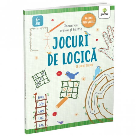 Cărți pentru copii - Jocuri de logica de jucat in doi 6 ani+