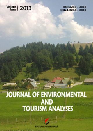 Journal of Environmental and Tourism Analyses - Journal of Environmental and Tourism Analyses, Volume I, Issue 1, 2013