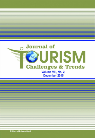 Revista Journal of Tourism Challenges and Trends - Journal of Tourism Challenges and Trends, vol.VII, Nr. 2, Decembrie 2015