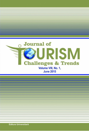 Revista Journal of Tourism Challenges and Trends - Journal of Tourism Challenges and Trends, vol.VIII, Nr. 1, June 2015
