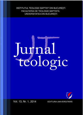 Publicații științifice - Jurnal Teologic, Vol. 13, Nr. 2, 2014