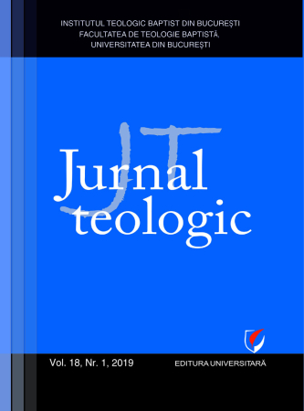 Scientific journals - Theological Journal, Vol. 18, no. 1, 2019