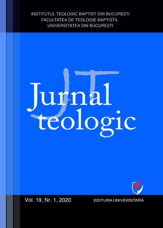 Scientific journals - Theological Journal, Vol. 19, no. 1, 2020