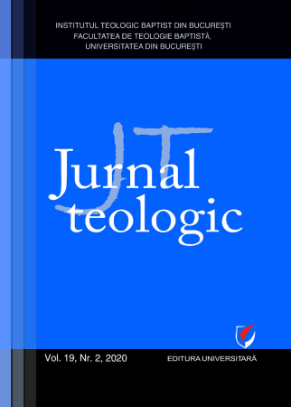 Scientific journals - Theological Journal, Vol. 19, no. 2, 2020