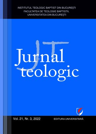 Scientific journals - Theological Journal, Vol. 21, no. 3, 2022