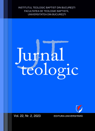 Scientific journals - Theological Journal, Vol. 22, no. 2, 2023