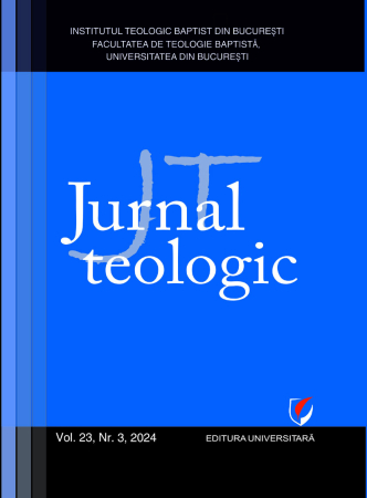 Scientific journals - Theological Journal, Vol. 23, no. 3, 2024