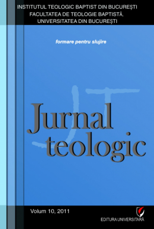 Theologiy Journal - Theological Journal, 10th volume, 2011