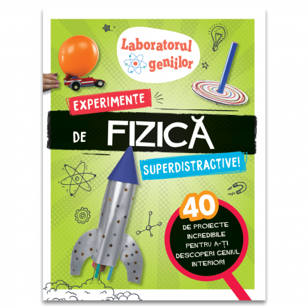 Books for children - The genius laboratory. Super fun physics experiments - Jonny Berliner