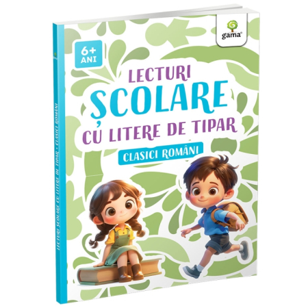 Literatură pentru copii - Lecturi scolare cu litere de tipar. Clasici romani. 6 ani+