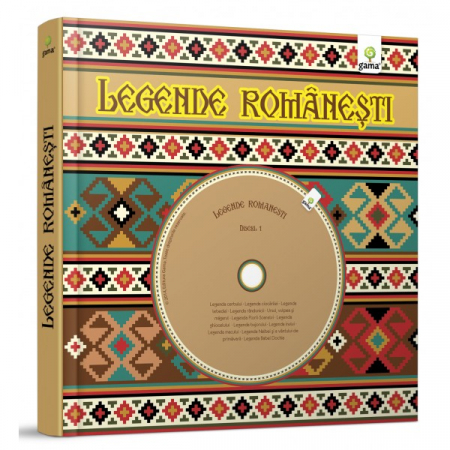 Cartea pentru școală - Legende romanesti. Carte cu CD
