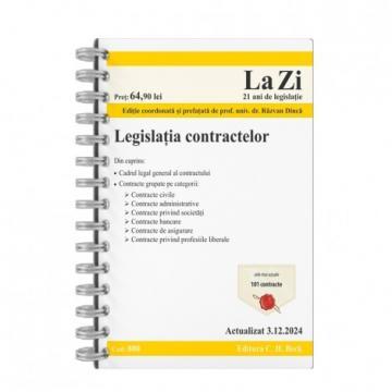 Legal and administrative sciences - Contract law. Code 800. Updated on 3.12.2024 - Razvan Dinca