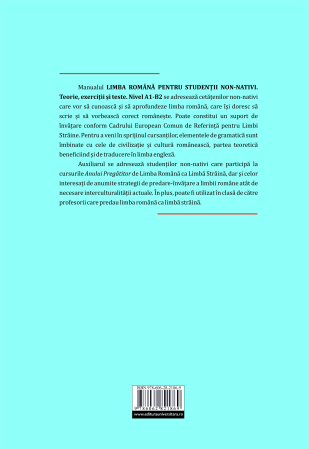 Romanian language for non-native students. Theory, exercises and tests. Level A1-B2 [1]