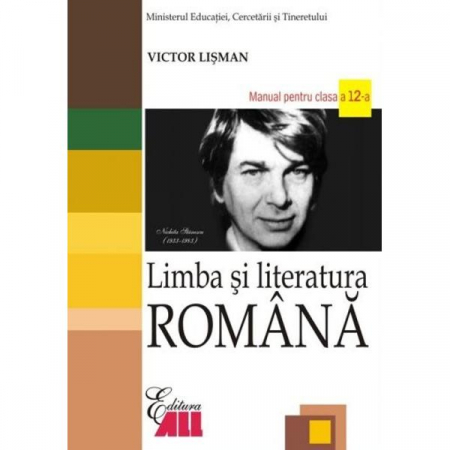 School book - Romanian language and literature 12th grade - Victor Lisman