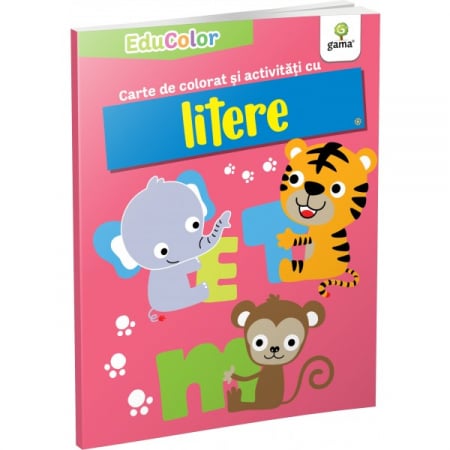 Leisure - Coloring book and letter activities