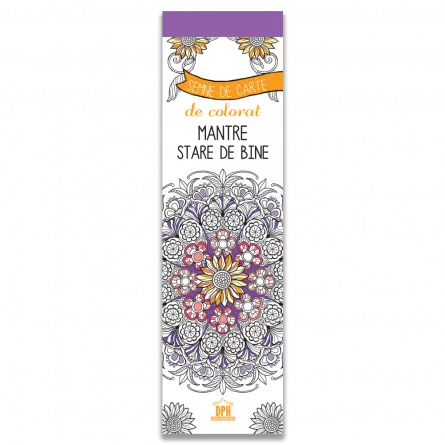 Timp liber - Mantre. Stare de bine. Semne de carte de colorat