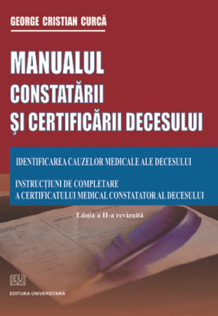 Medicine - Manual recording and certification of medical causes decesului.Instructiuni decesului.Identificarea supplementing the medical certificate of death.