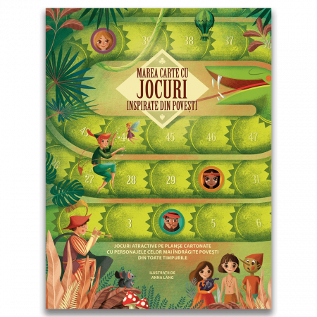 Timp liber - Marea carte cu jocuri inspirate din povesti