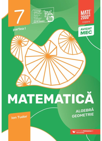 Preuniversitaria - Matematica. Algebra, geometrie. Clasa a VII-a. Initiere. Partea a I-a. 2026-2027 - Ion Tudor