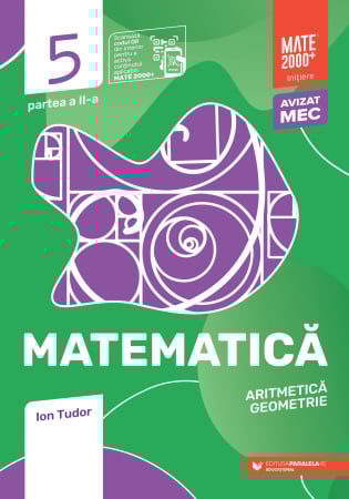 Preuniversitaria - Mathematics. Arithmetic, algebra, geometry. Grade 5. Introduction. Part II. 2025-2026. 9th Edition - Ion Tudor