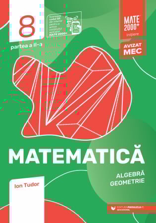 Preuniversitaria - Mathematics. Arithmetic, algebra, geometry. Grade VIII. Initiation. Part II. 2025-2026. 9th Edition - Ion Tudor