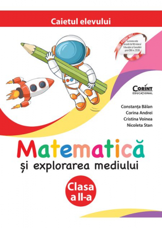 Preuniversitaria - Matematica si explorarea mediului. Caietul elevului pentru clasa a II-a. Editia a II-a 2025 - Constanta Balan, Corina Andrei, Cristina Voinea, Nicoleta Stan