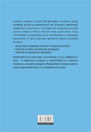 Mathematics. National Assessment Tests. Grade 8 [1]