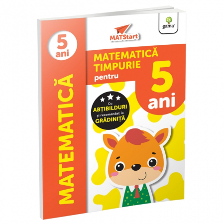 Cărți pentru copii - Matematica timpurie pentru 5 ani