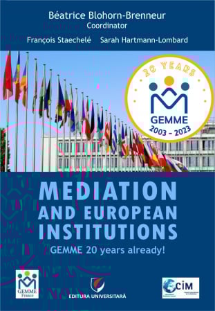 Mediere  - Mediation and European institutions. GEMME 20 years already!