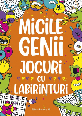 Cărți pentru copii - Micile genii. Jocuri cu labirinturi. Editia a II-a - Gareth Moore