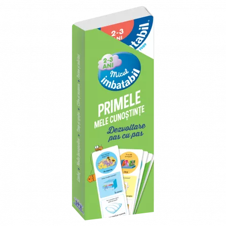 Cărți pentru copii - Micul Imbatabil. Primele mele cunostinte. Dezvoltare pas cu pas 2-3 ani
